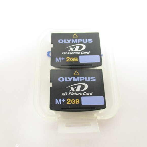 4 OLYMPUS xD-Picture Card 2 M+ 2GB & 2 M+1GB Camera Memory Card (Fits Fujifilm) - Picture 3 of 3